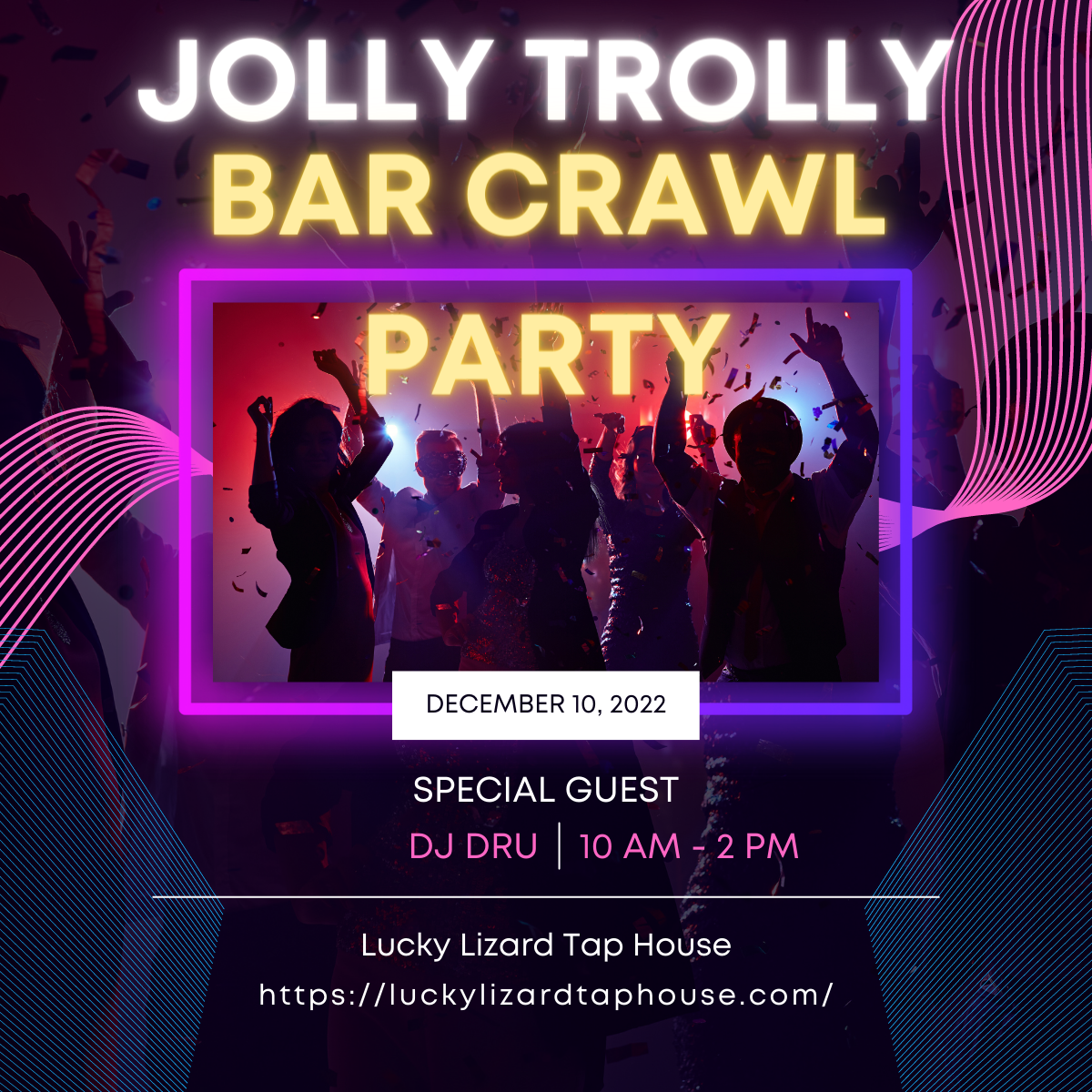 Jolly Trolly Bar Crawl Party